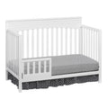 Oxford Baby Harper 4 - in - 1 Convertible Crib, Dove Gray, GREENGUARD Gold Certified, Wooden Crib