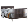 Oxford Baby Harper 4 - in - 1 Convertible Crib, Dove Gray, GREENGUARD Gold Certified, Wooden Crib