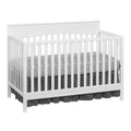 Oxford Baby Harper 4 - in - 1 Convertible Crib, Dove Gray, GREENGUARD Gold Certified, Wooden Crib